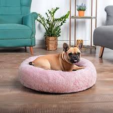 Calming Donut Bed for Dogs & Cats